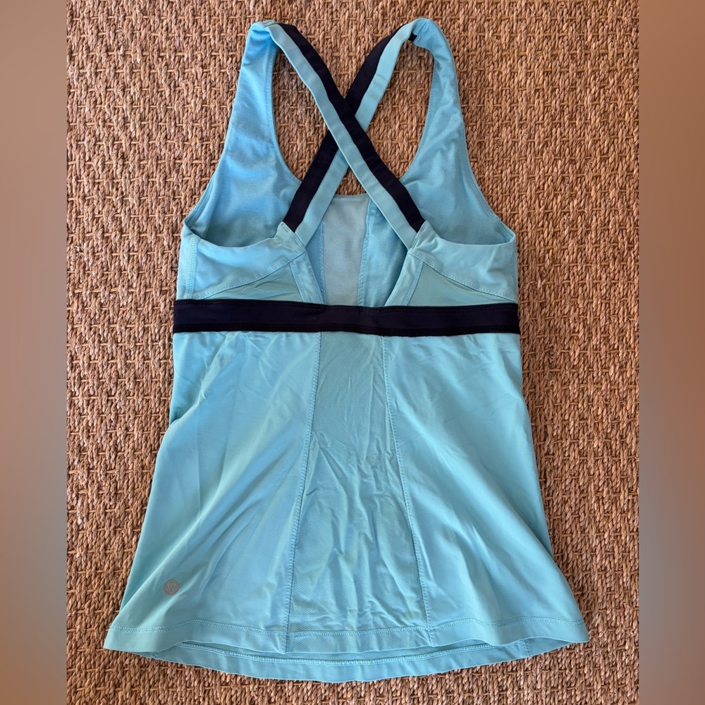 Lululemon | Light Blue Racerback Tank Top - Picture 2 of 9